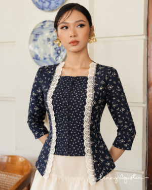 Lenny Agustin Premium Kebaya Noni Blue